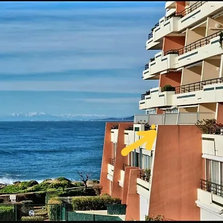 Apartment T3 Refait A Neuf Vue Mer, Piscine, Clim, Garage, Wifi Sete