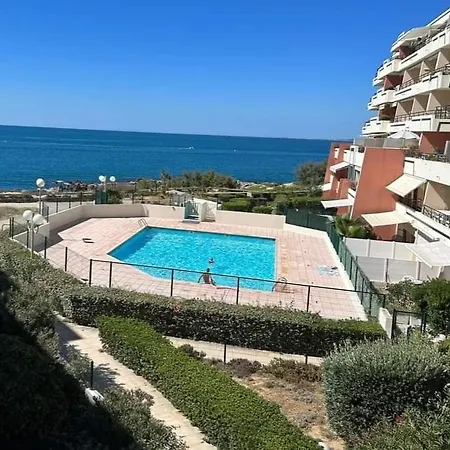 T3 Refait à Neuf Vue Mer, Piscine, Clim, Garage, Wifi Appartamento *