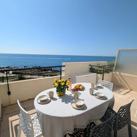 Apartment T3 Refait A Neuf Vue Mer, Piscine, Clim, Garage, Wifi *